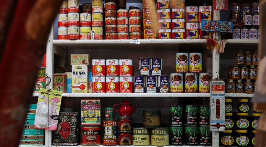 Ambient: sauces, tins and cupboard staples