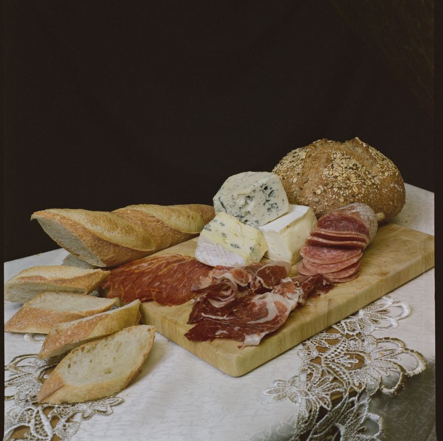 Chilled: milk, cheese and chilled meats